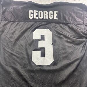 Vintage Jeff George #3 Oakland Raiders NFL Reebok Reversible Jersey Size 52 XXL